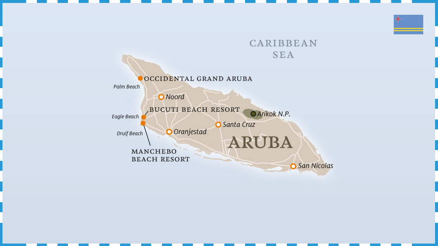 Mappa Aruba