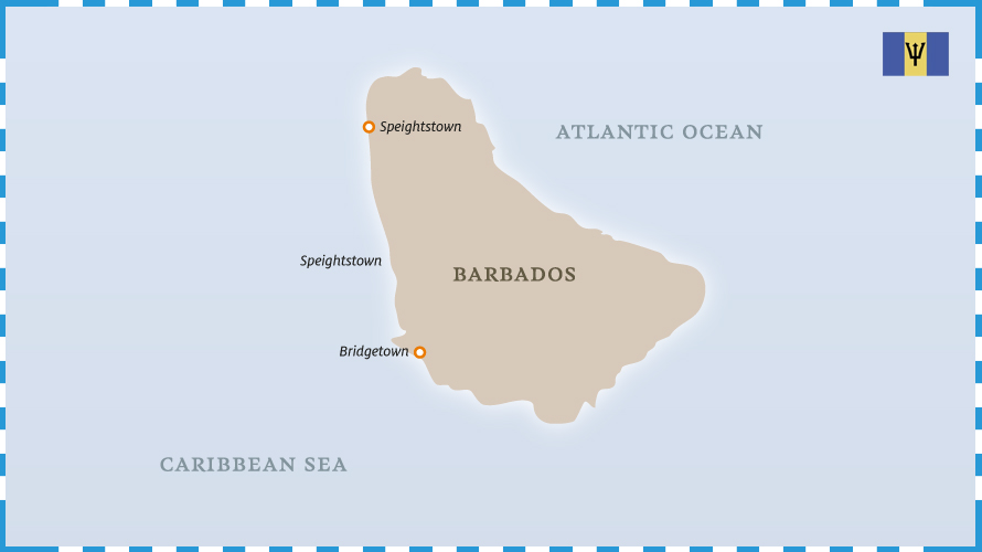 Mappa Barbados