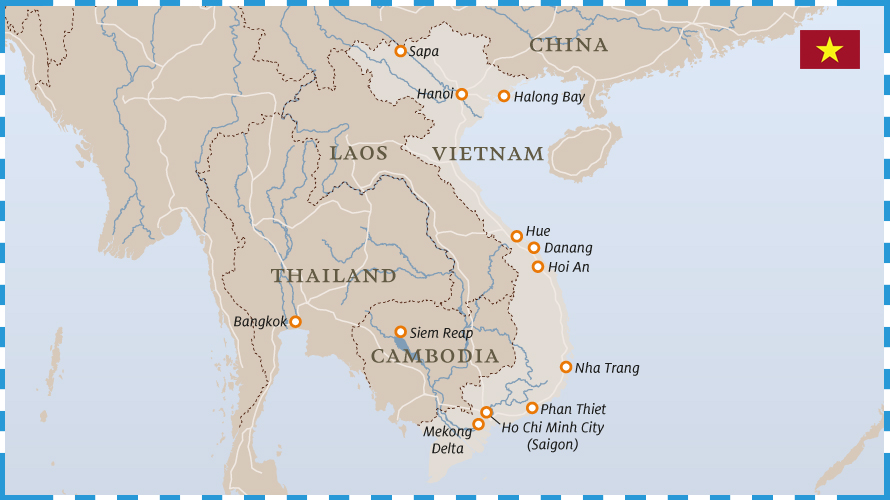 Mappa Vietnam